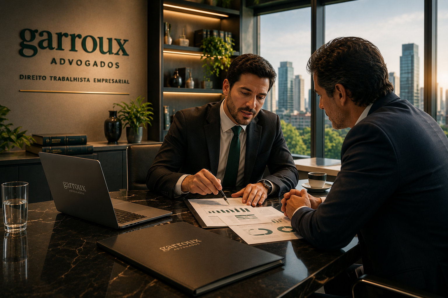 Reunião estratégica — Garroux Advogados